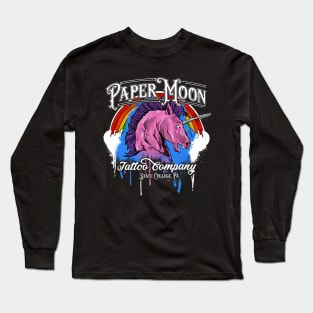 Paper Moon Tattoo Co. - U-Knee Long Sleeve T-Shirt